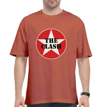 Load image into Gallery viewer, The Clash Oversized T-Shirt for Men-Coral-Ektarfa.online
