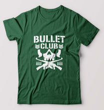 Load image into Gallery viewer, Bullet Club T-Shirt for Men-S(38 Inches)-Bottle Green-Ektarfa.online
