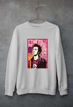 Load image into Gallery viewer, Sid Vicious Unisex Sweatshirt for Men/Women-Grey Melange-Ektarfa.online
