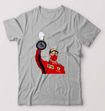 Load image into Gallery viewer, Sebastian Vettel F1 T-Shirt for Men-Grey Melange-Ektarfa.online
