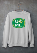 Load image into Gallery viewer, John Cena Unisex Sweatshirt for Men/Women-S(40 Inches)-Grey Melange-Ektarfa.online
