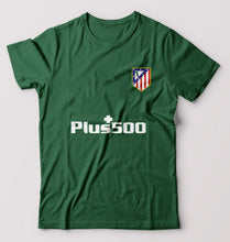 Load image into Gallery viewer, Atletico Madrid 2021-22 T-Shirt for Men-S(38 Inches)-Bottle Green-Ektarfa.online
