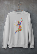 Load image into Gallery viewer, Badminton Unisex Sweatshirt for Men/Women-Grey Melange-Ektarfa.online
