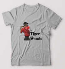 Load image into Gallery viewer, Tiger Woods T-Shirt for Men-S(38 Inches)-Grey Melange-Ektarfa.online
