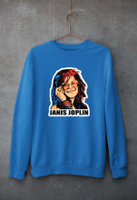 Load image into Gallery viewer, Janis Joplin Unisex Sweatshirt for Men/Women-Royal blue-Ektarfa.online
