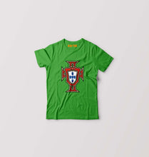 Load image into Gallery viewer, Portugal Football Kids T-Shirt for Boy/Girl-0-1 Year(20 Inches)-Flag Green-Ektarfa.online
