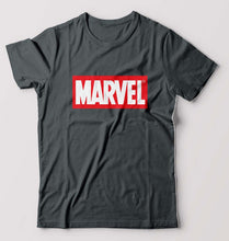 Load image into Gallery viewer, Marvel T-Shirt for Men-S(38 Inches)-Steel grey-Ektarfa.online
