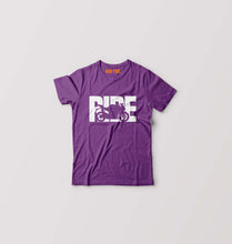 Load image into Gallery viewer, Ride Superbike Kids T-Shirt for Boy/Girl-Purple-Ektarfa.online
