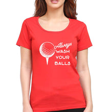 Load image into Gallery viewer, Golf T-Shirt for Women-Red-Ektarfa.online
