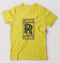 Load image into Gallery viewer, Rolls Royce T-Shirt for Men-Yellow-Ektarfa.online
