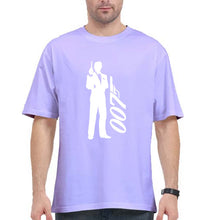 Load image into Gallery viewer, James Bond (007) Oversized T-Shirt for Men-Lavender-Ektarfa.online
