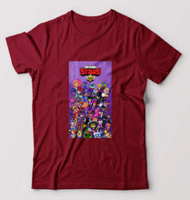 Load image into Gallery viewer, Brawl Stars T-Shirt for Men-Maroon-Ektarfa.online

