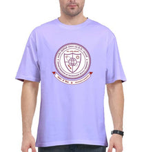 Load image into Gallery viewer, IIT (BHU) Varanasi Oversized T-Shirt for Men-Lavender-Ektarfa.online
