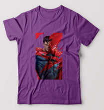Load image into Gallery viewer, Superman Superhero T-Shirt for Men-Purple-Ektarfa.online
