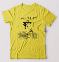 Load image into Gallery viewer, Royal Enfield Bullet T-Shirt for Men-S(38 Inches)-Yellow-Ektarfa.online
