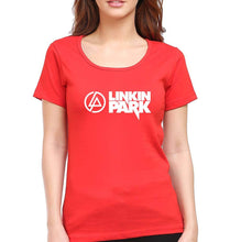 Load image into Gallery viewer, Linkin Park T-Shirt for Women-XS(32 Inches)-Red-Ektarfa.online
