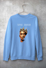 Load image into Gallery viewer, 2Pac Tupac Unisex Sweatshirt for Men/Women-Baby Blue-Ektarfa.online
