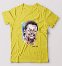 Load image into Gallery viewer, Leander Paes T-Shirt for Men-Yellow-Ektarfa.online
