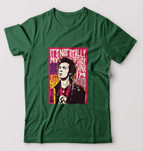 Load image into Gallery viewer, Sid Vicious T-Shirt for Men-Bottle Green-Ektarfa.online
