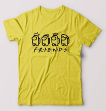 Load image into Gallery viewer, Among Us T-Shirt for Men-S(38 Inches)-Yellow-Ektarfa.online
