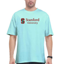 Load image into Gallery viewer, Stanford Oversized T-Shirt for Men-Mint-Ektarfa.online
