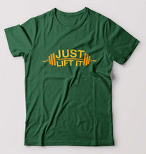 Load image into Gallery viewer, Gym T-Shirt for Men-Bottle Green-Ektarfa.online
