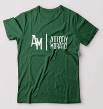 Load image into Gallery viewer, Antony Morato T-Shirt for Men-S(38 Inches)-Bottle Green-Ektarfa.online
