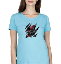 Load image into Gallery viewer, Deadpool T-Shirt for Women-XS(32 Inches)-SkyBlue-Ektarfa.online

