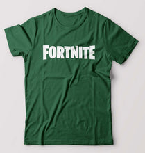 Load image into Gallery viewer, Fortnite T-Shirt for Men-S(38 Inches)-Bottle Green-Ektarfa.online

