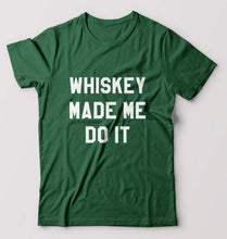 Load image into Gallery viewer, Whiskey T-Shirt for Men-Bottle Green-Ektarfa.online
