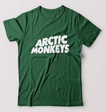 Load image into Gallery viewer, Arctic Monkeys T-Shirt for Men-S(38 Inches)-Bottle Green-Ektarfa.online

