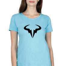 Load image into Gallery viewer, Rafael Nadal (RAFA) T-Shirt for Women-XS(32 Inches)-SkyBlue-Ektarfa.online
