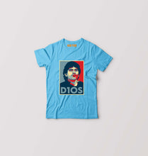 Load image into Gallery viewer, Diego Maradona Kids T-Shirt for Boy/Girl-Light Blue-Ektarfa.online
