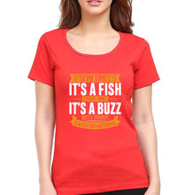 Load image into Gallery viewer, Fishing T-Shirt for Women-Red-Ektarfa.online
