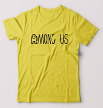 Load image into Gallery viewer, Among Us T-Shirt for Men-S(38 Inches)-Yellow-Ektarfa.online
