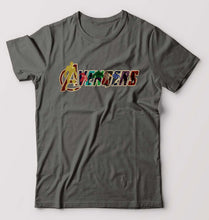 Load image into Gallery viewer, Avengers T-Shirt for Men-S(38 Inches)-Charcoal-Ektarfa.online
