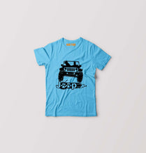 Load image into Gallery viewer, Jeep Kids T-Shirt for Boy/Girl-Light Blue-Ektarfa.online
