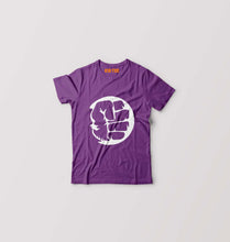 Load image into Gallery viewer, Hulk Superhero Kids T-Shirt for Boy/Girl-Purple-Ektarfa.online
