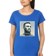 Load image into Gallery viewer, Conor McGregor UFC MMA T-Shirt for Women-Royal Blue-Ektarfa.online
