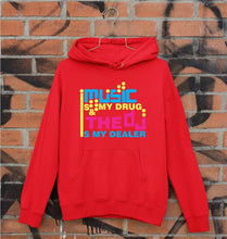 Load image into Gallery viewer, Music Unisex Hoodie for Men/Women-S(40 Inches)-Red-Ektarfa.online
