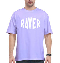Load image into Gallery viewer, Raver Oversized T-Shirt for Men-Lavender-Ektarfa.online
