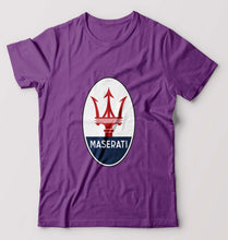 Load image into Gallery viewer, Maserati T-Shirt for Men-Purple-Ektarfa.online
