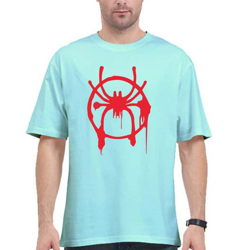 Spiderman Superhero Oversized T-Shirt for Men-Mint-Ektarfa.online