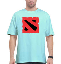 Load image into Gallery viewer, Dota Oversized T-Shirt for Men-Mint-Ektarfa.online
