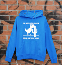Load image into Gallery viewer, Internet Unisex Hoodie for Men/Women-Royal Blue-Ektarfa.online

