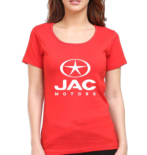 JAC Motors T-Shirt for Women-Red-Ektarfa.online