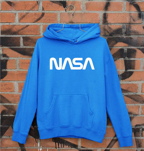 NASA Unisex Hoodie for Men/Women-S(40 Inches)-Royal Blue-Ektarfa.online