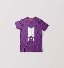Load image into Gallery viewer, BTS Kids T-Shirt for Boy/Girl-Purple-Ektarfa.online
