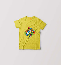 Load image into Gallery viewer, Rubik&#39;s Cube Kids T-Shirt for Boy/Girl-0-1 Year(20 Inches)-Yellow-Ektarfa.online
