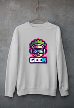 Load image into Gallery viewer, Geek Unisex Sweatshirt for Men/Women-Grey Melange-Ektarfa.online
